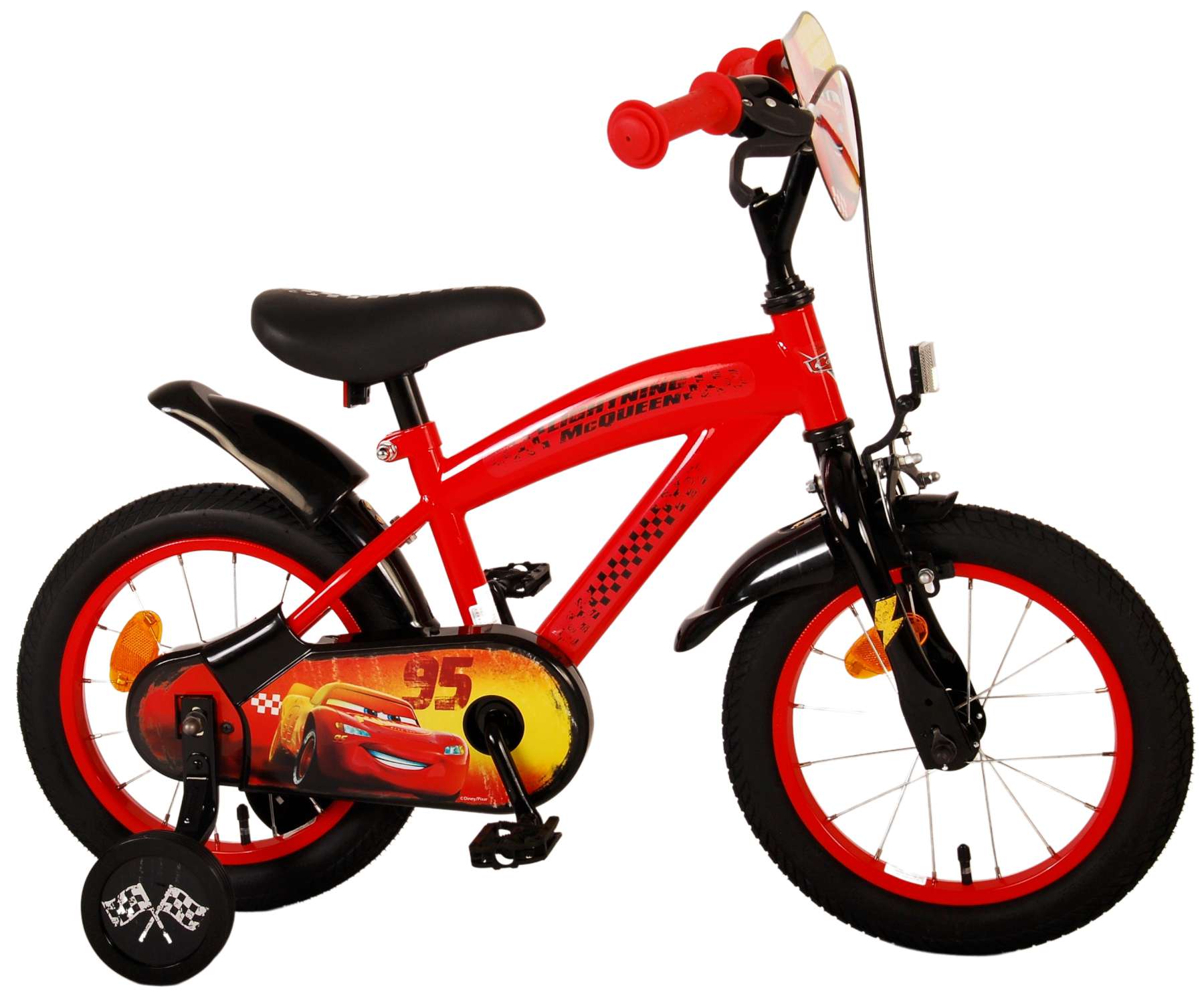 Paw Patrol Kinderfiets - Jongens - 16 inch - Rood Blauw