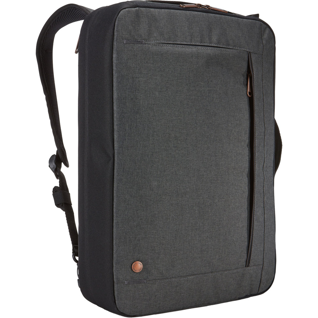 Case logic era 15.6 hybrid briefcase eracv-116-obsidian laptoptas (donkergrijs)