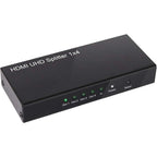 Club 3d hdmi 2.0 uhd splitter 4 ports hdmi splitter (zwart)