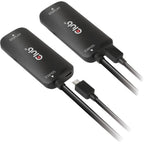Club 3d hdmi+ micro usb naar usb-c adapter (zwart)