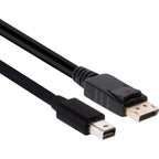 Club 3d mini displayport - displayport 1.2 kabel (zwart, 2 meter)