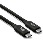 Club 3d usb-c 80gbps certified 240w 8k 240hz kabel (zwart, 1.2m)