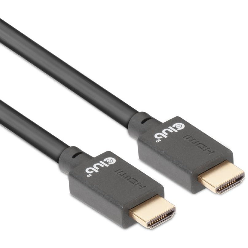 Club 3d ultra high speed hdmi certified kabel (zwart, 5 meter, 4k 120hz, 8k 60hz)
