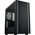 Cooler master masterbox 600 lite midi tower behuizing (zwart | 2x usb-a | 1x usb-c | rgb | tempered glass)