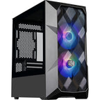 Cooler master cooler td300-kgnn-s00 td300 mesh, matx, midi-towe, argb, 3d mesh front, removable top, black