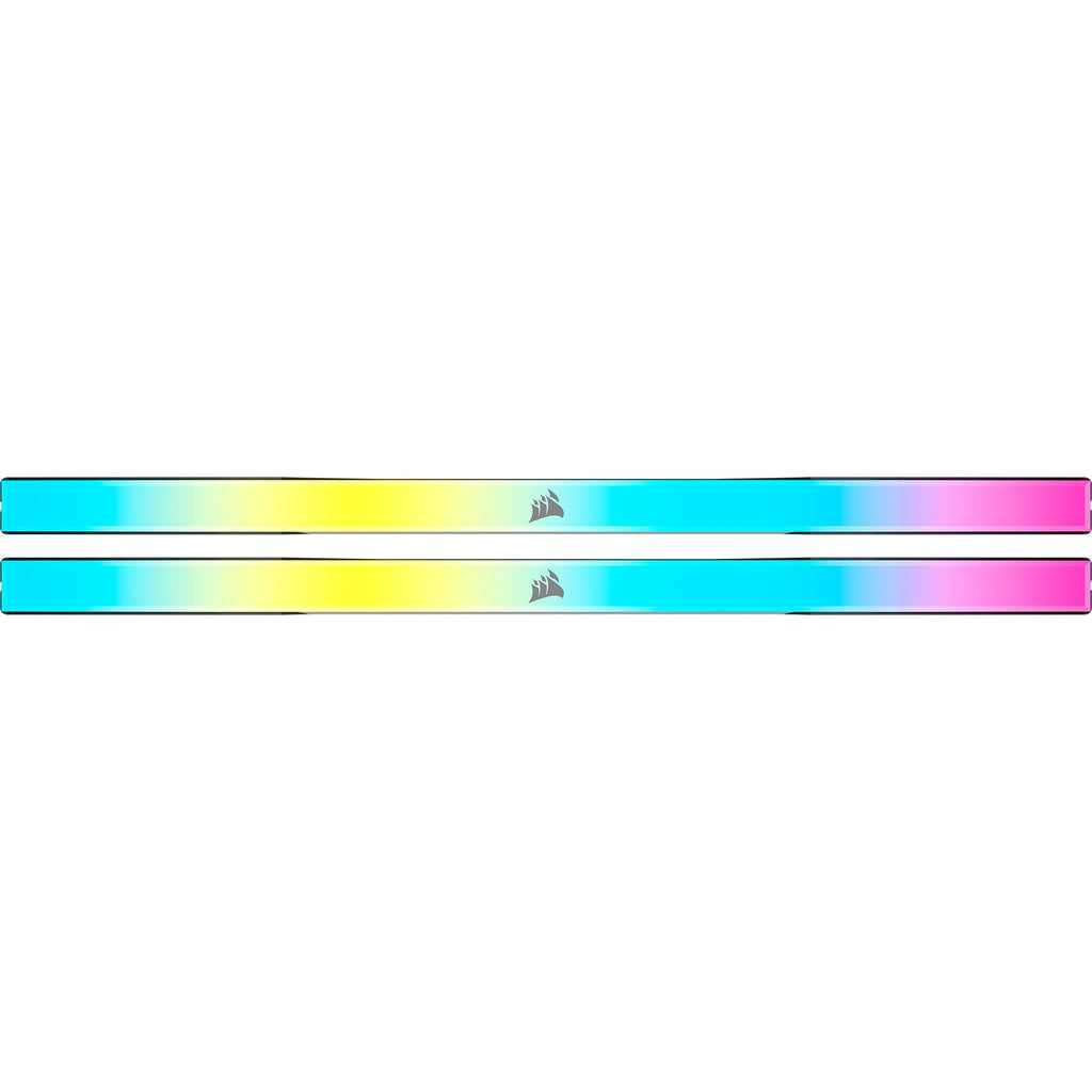 Corsair 48 gb ddr5-6000 kit werkgeheugen (zwart, cmh48gx5m2e6000c36, vengeance rgb, xmp 3.0)