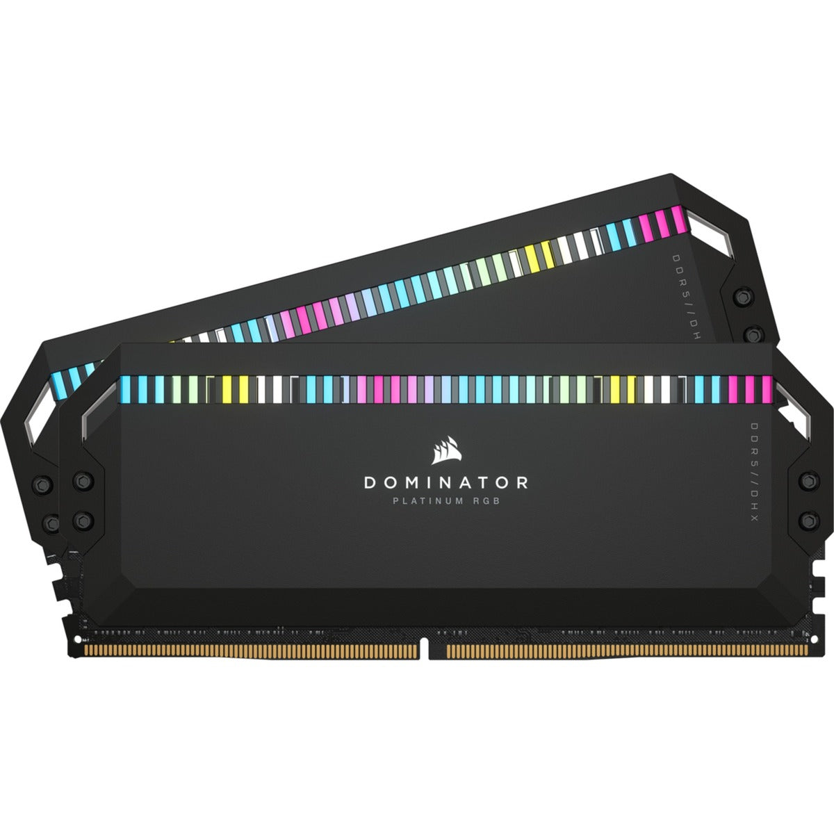 Corsair 64 gb ddr5-5200 kit werkgeheugen (zwart, cmt64gx5m2b5200c40, dominator platinum rgb)