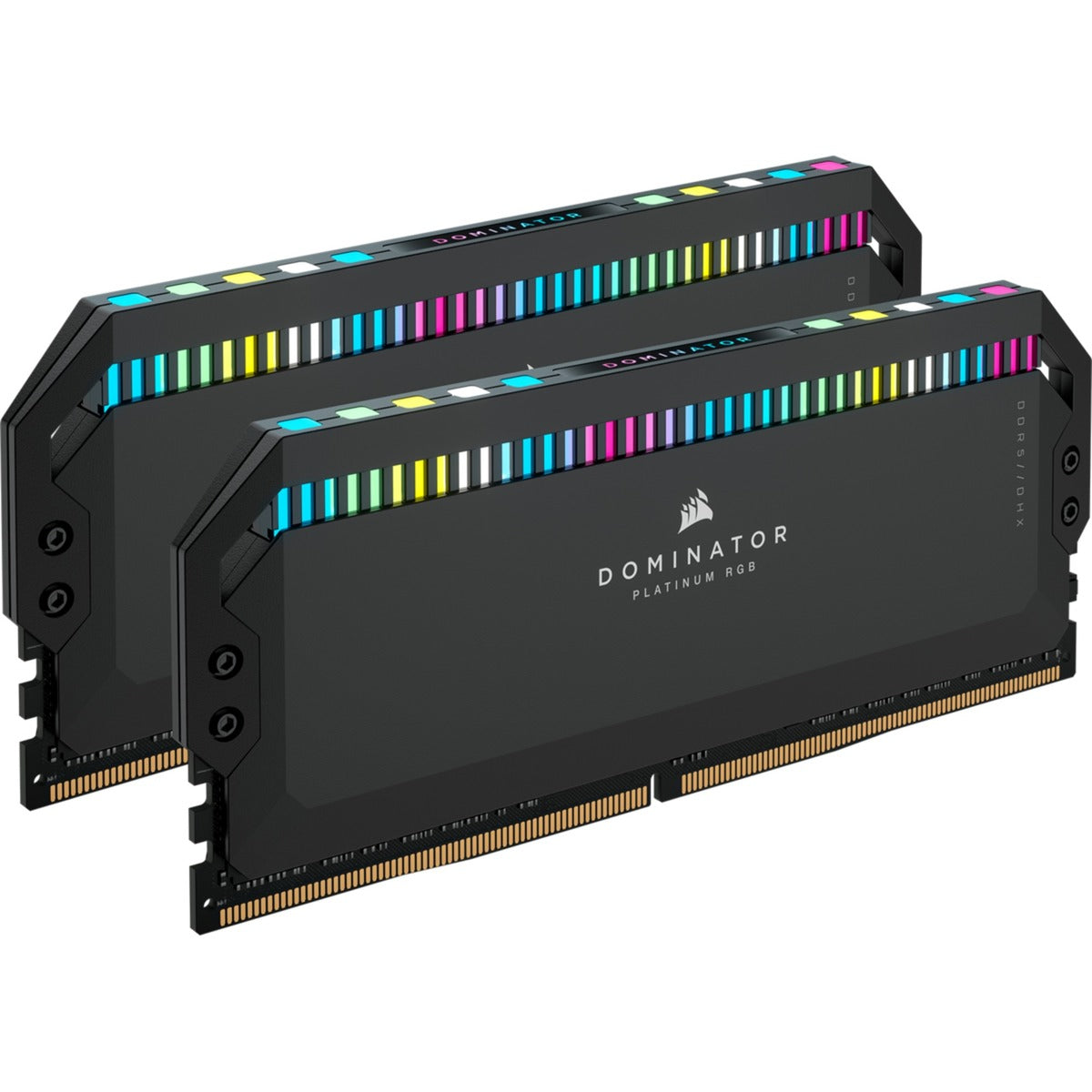 Corsair 64 gb ddr5-5200 kit werkgeheugen (zwart, cmt64gx5m2b5200c40, dominator platinum rgb)