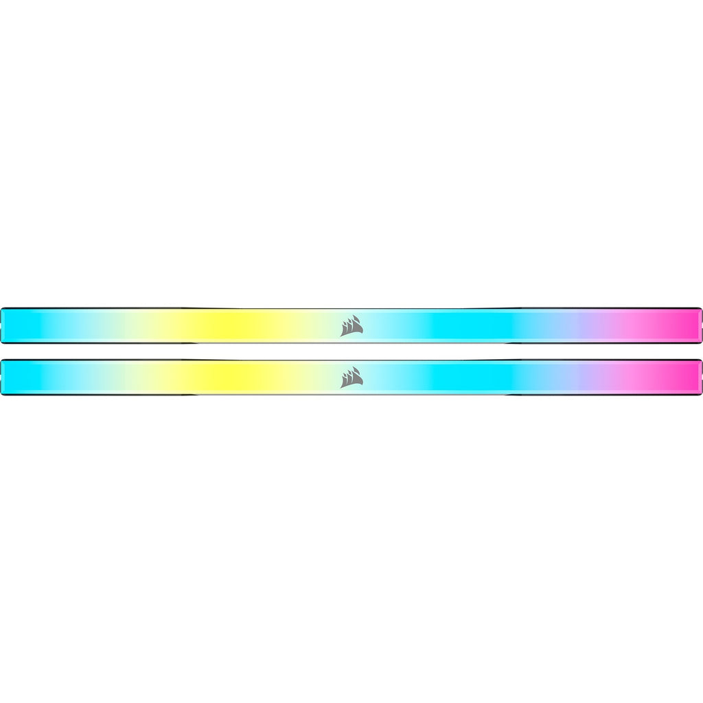 Corsair 64 gb ddr5-5600 kit werkgeheugen (zwart, cmh64gx5m2b5600z40k, vengeance rgb, xmp, expo)