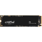 Crucial ct1000p3ssd8 p3 nvme ssd, 1 tb, m.2, pcie 3.0, 3d nand, 3500 3000 mb s, black