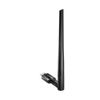 Cudy ac1300 wi-fi high-gain usb wlan adapter (zwart)