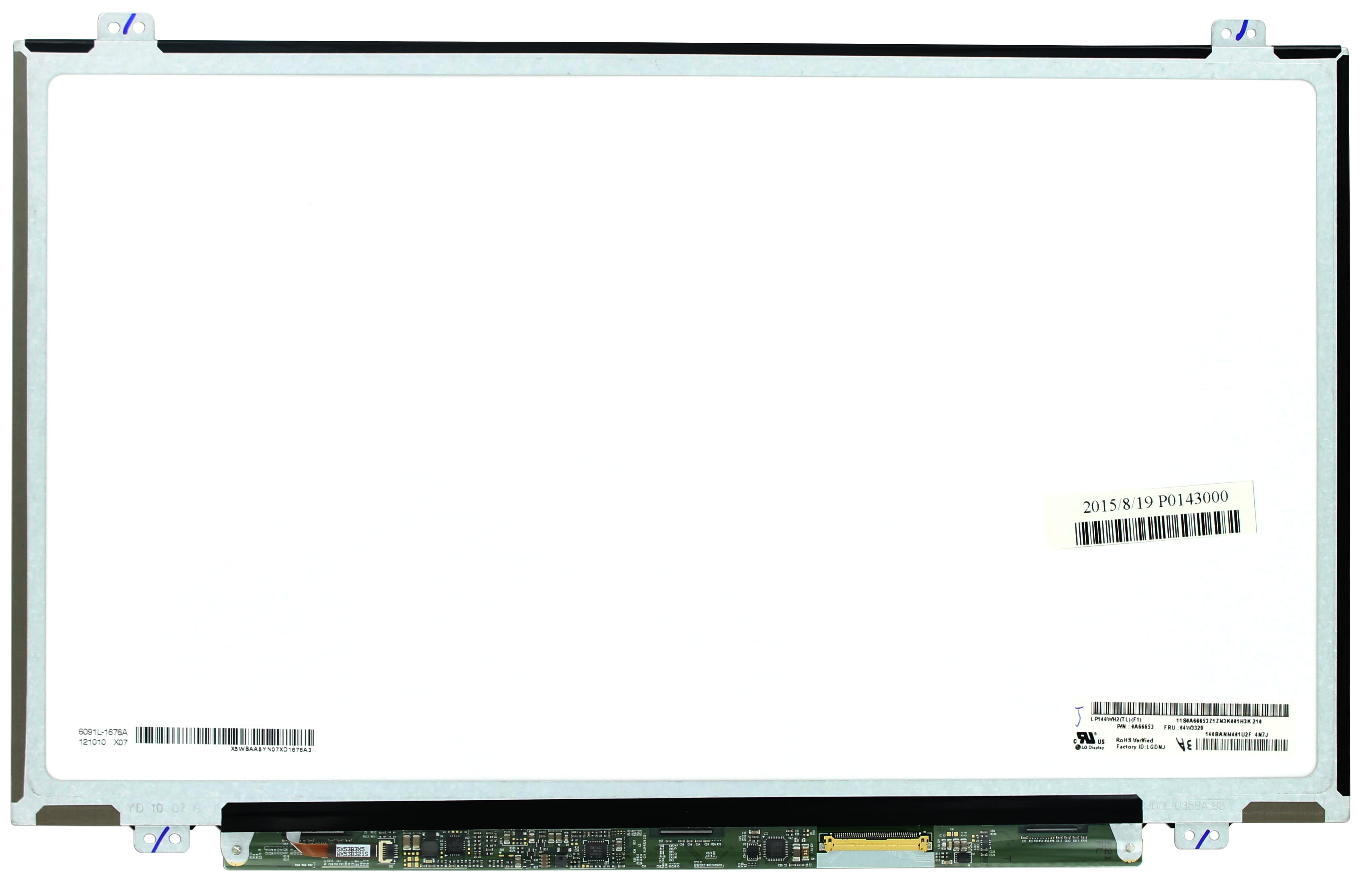 - 14.0 Inch LCD Scherm 1366x768 Mat 40Pin