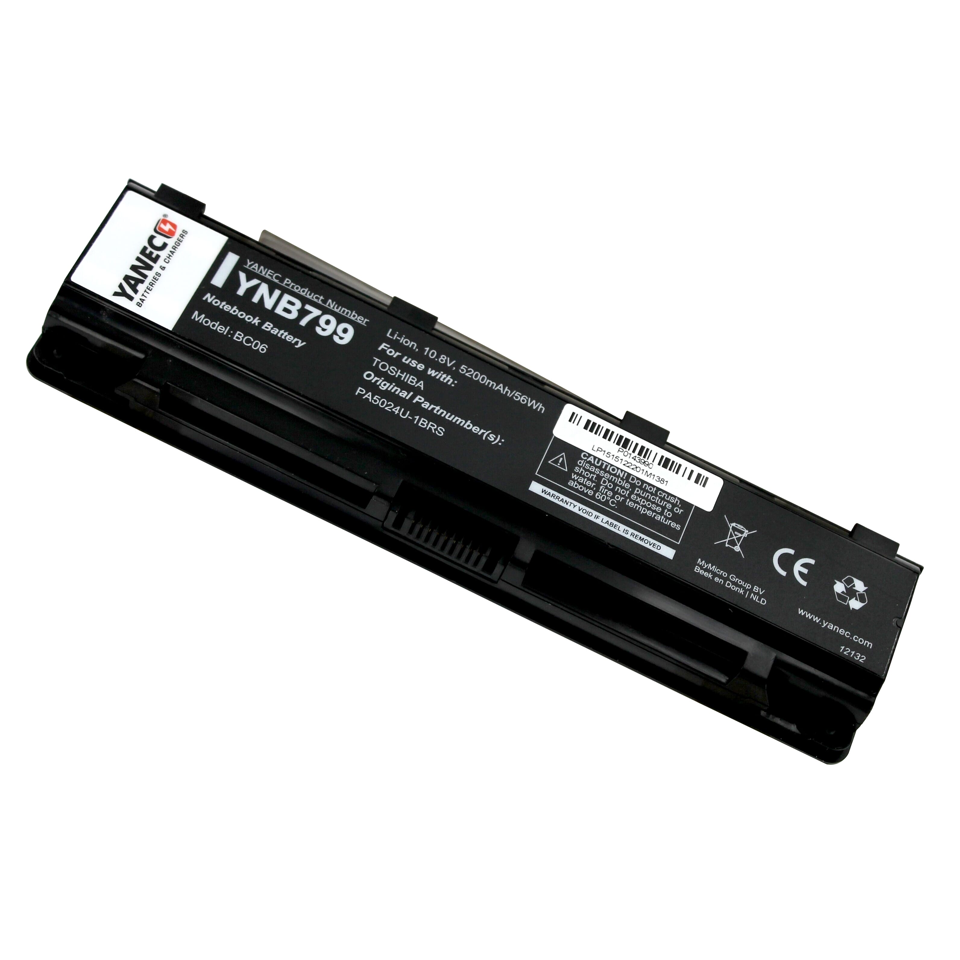 Yanec - laptop accu 5200mah