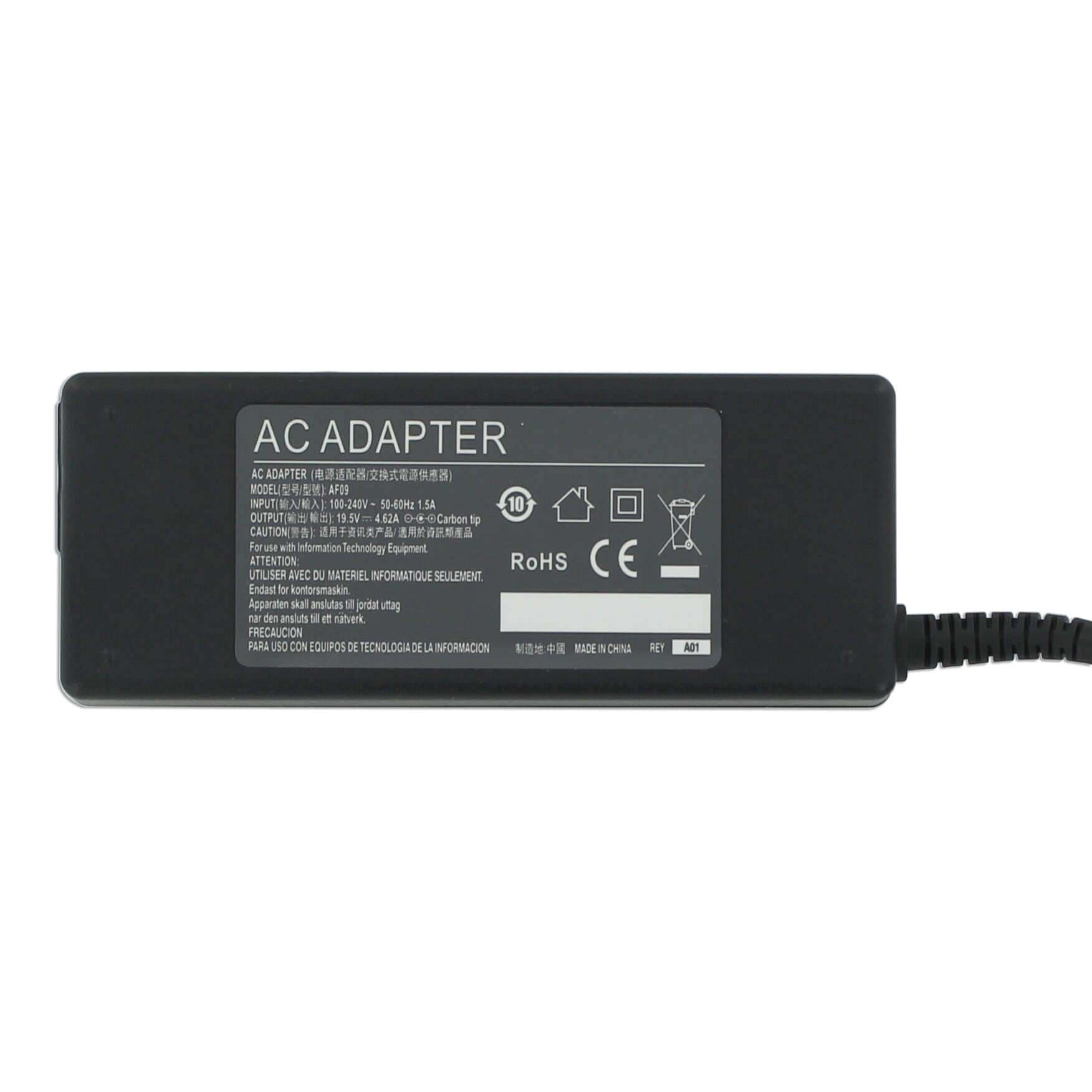 - Laptop AC Adapter 90W
