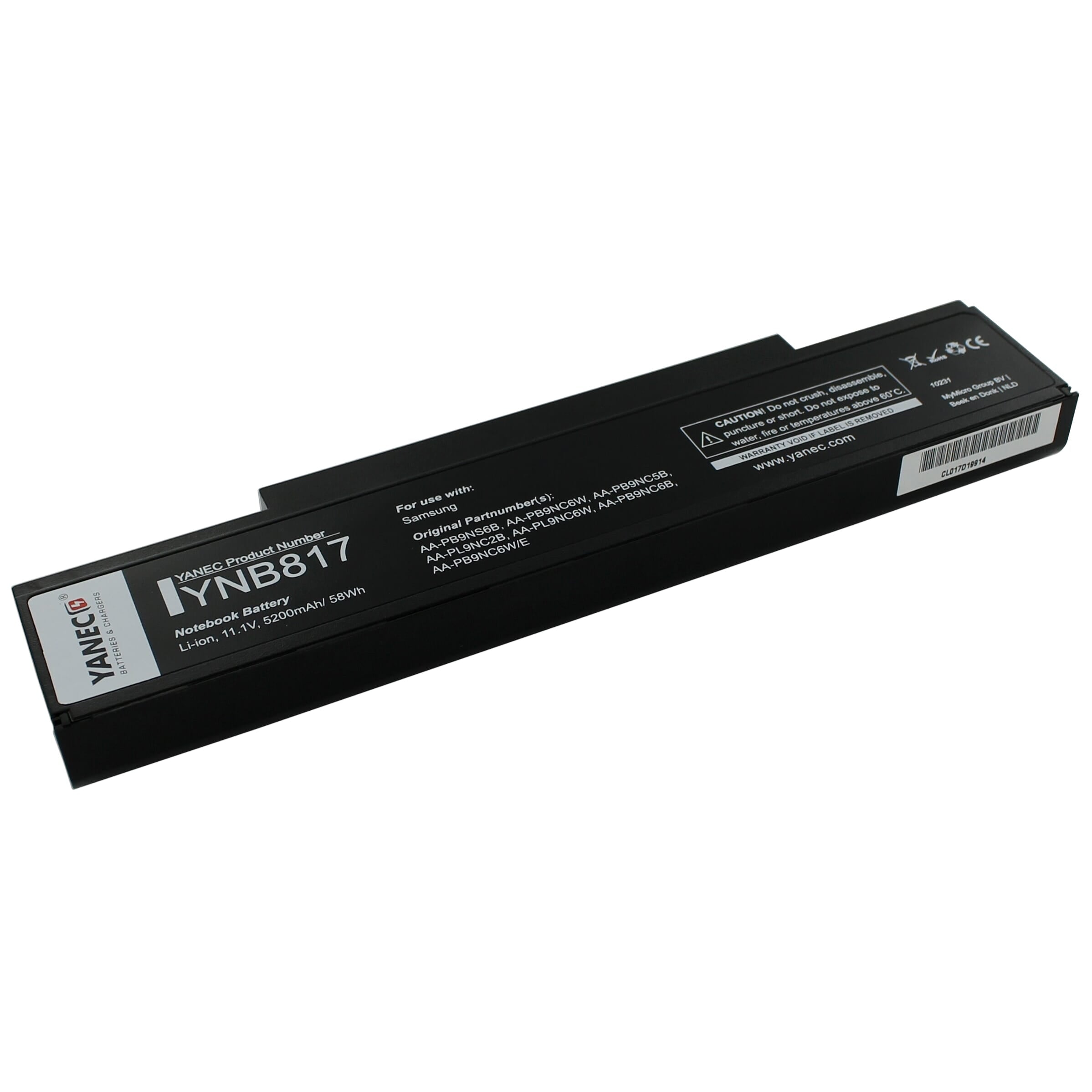 Yanec - laptop accu 5200mah