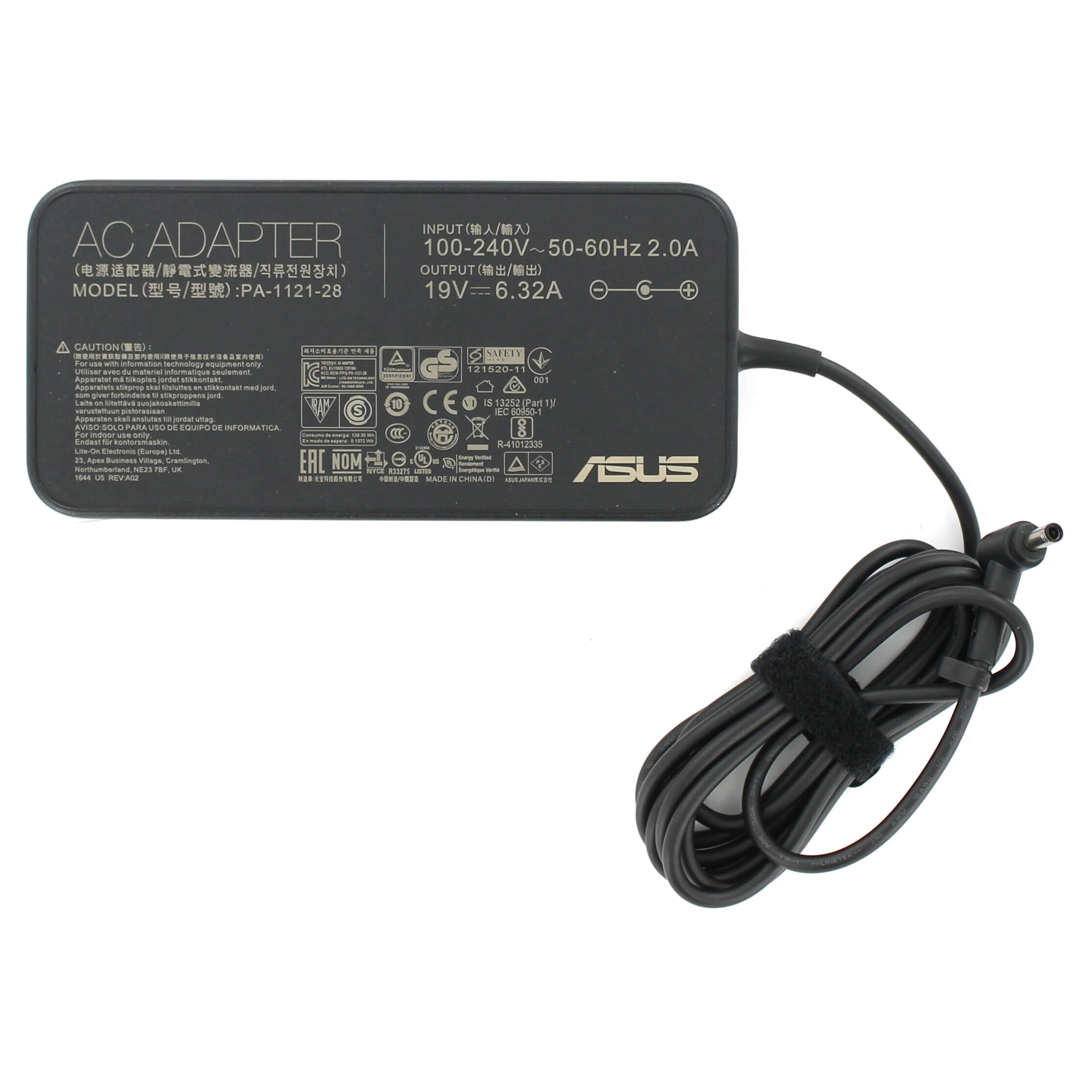 - Asus AC Adapter 120W