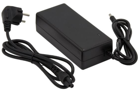 - Acculader E-Bike 42V 2A 2.5 Stekker