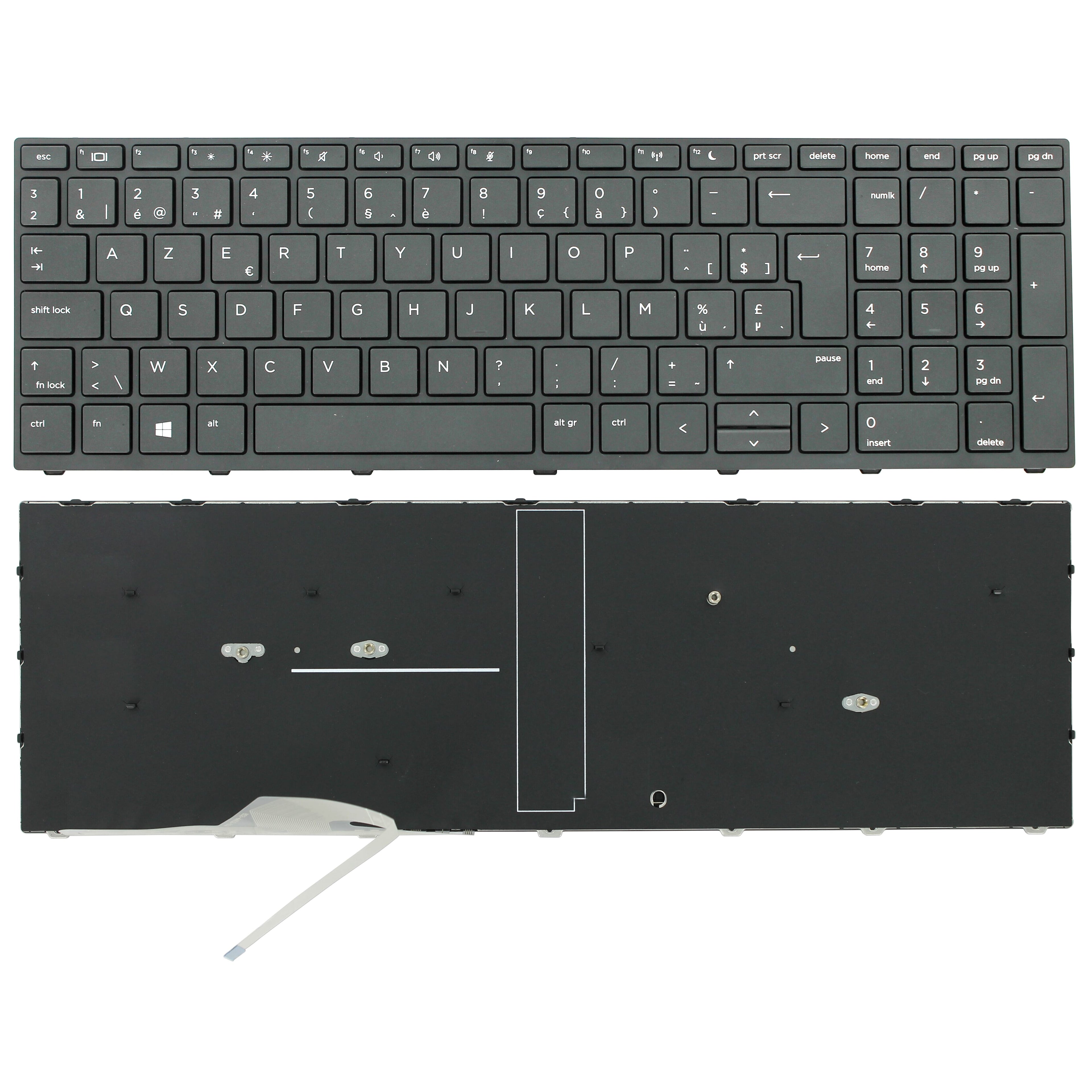 Hp laptop toetsenbord azerty be