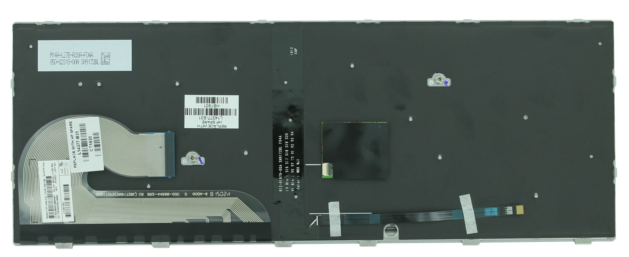 Ty - Ty Hp laptop toetsenbord qwer us + trackpoint backlit