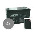Yanec ups batterij vervangingsset rbc130 (excl. kabels)