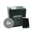 Yanec ups batterij vervangingsset rbc121 (excl. kabels)