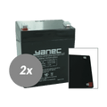 Yanec ups batterij vervangingsset rbc20 (excl. kabels)