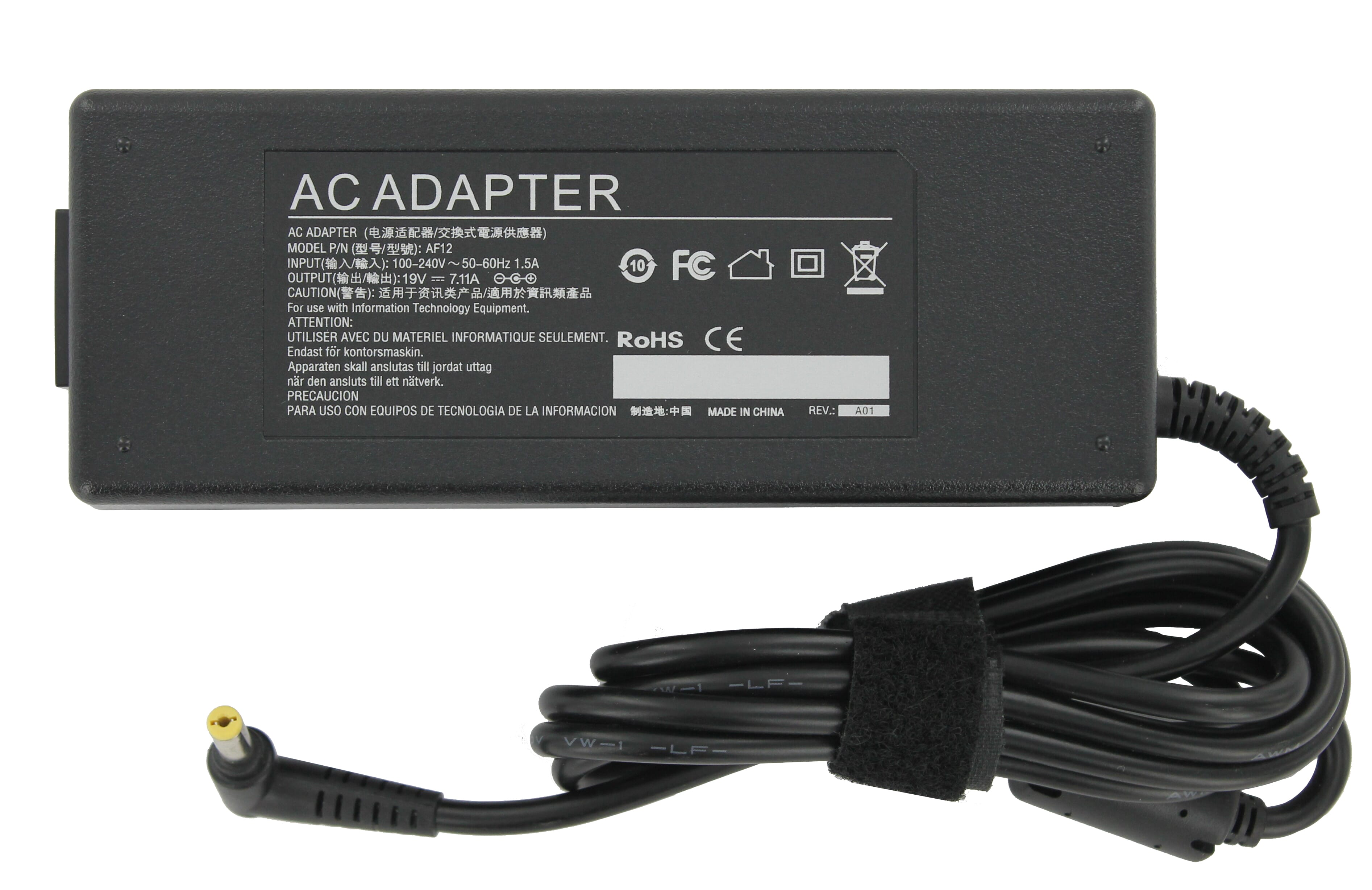- Laptop AC Adapter 135W