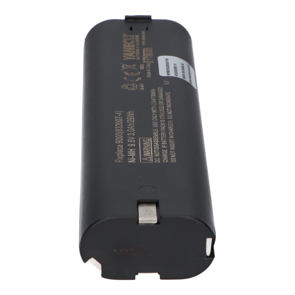 Ryobi yanec gereedschap accu 9.6v 3ah ni-mh voor makita intern