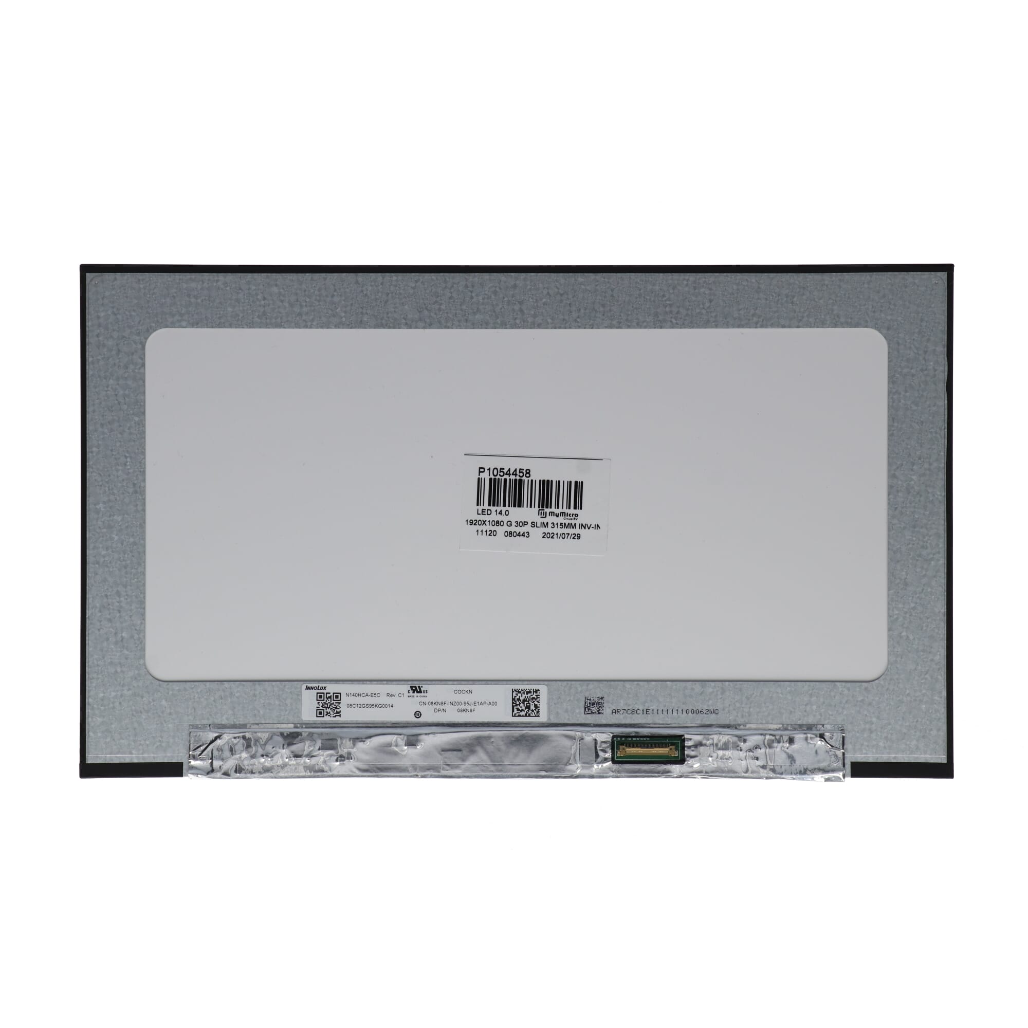 - 14.0 inch LCD Scherm 1920x1080 Mat 30Pin eDP