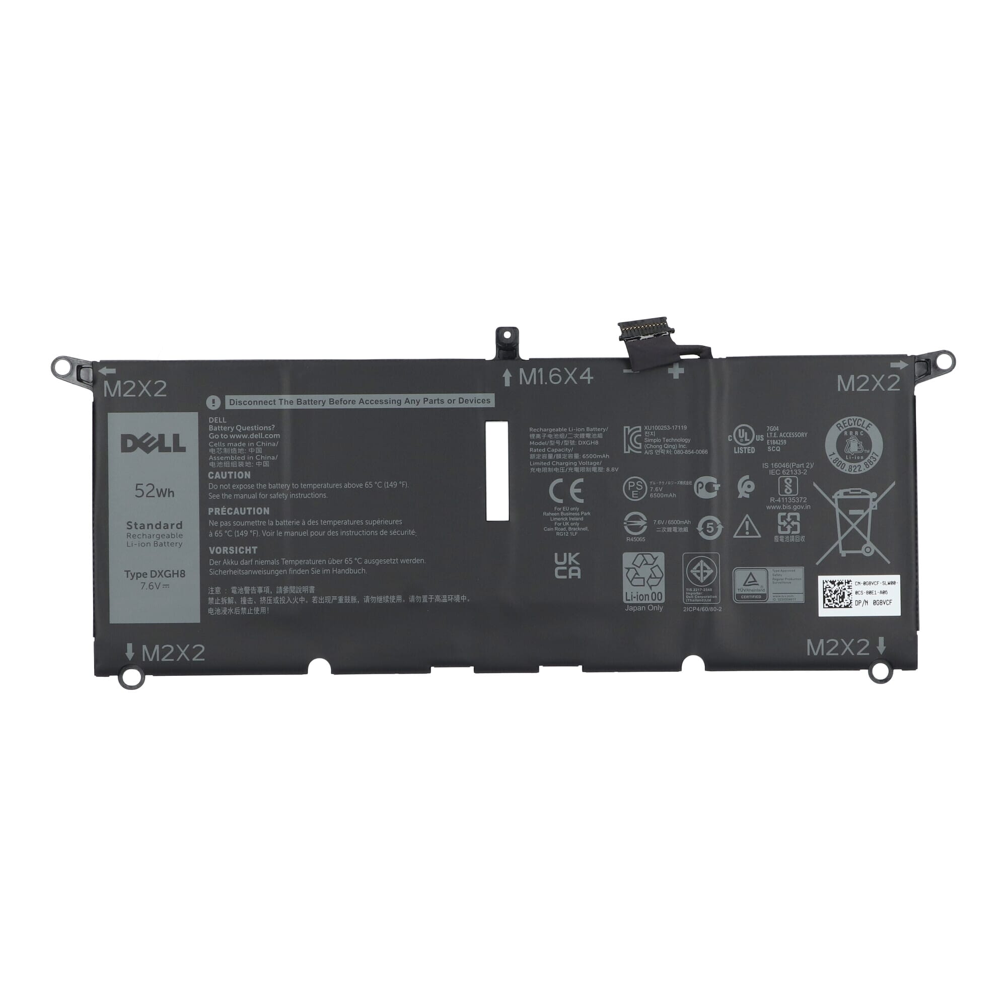 - Laptop Accu 6500 mAh