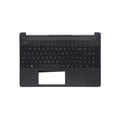 Ty hp laptop toetsenbord qwer us + top cover - grijs