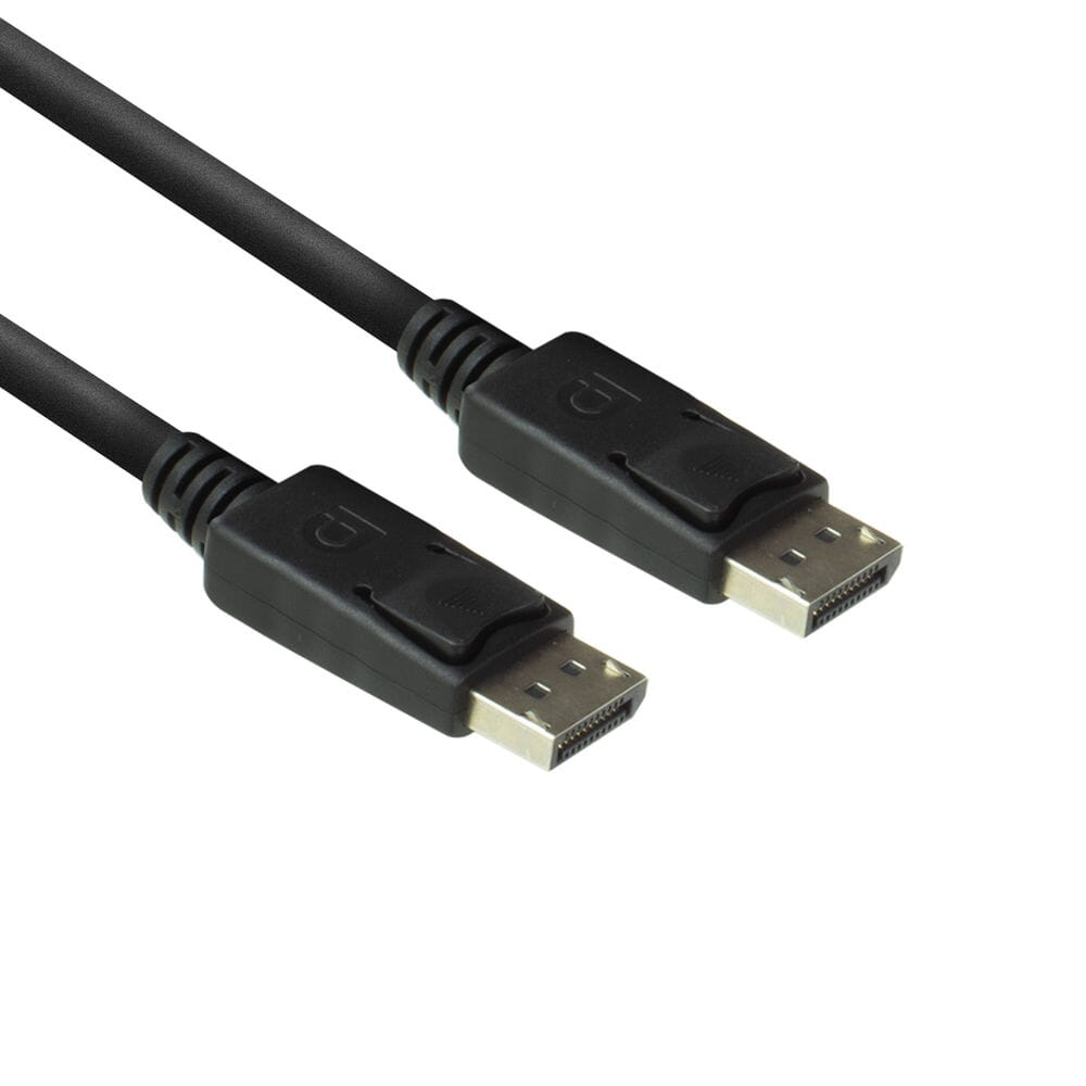 ACT - ACT 2 meter 2x displayport male connector zip bag