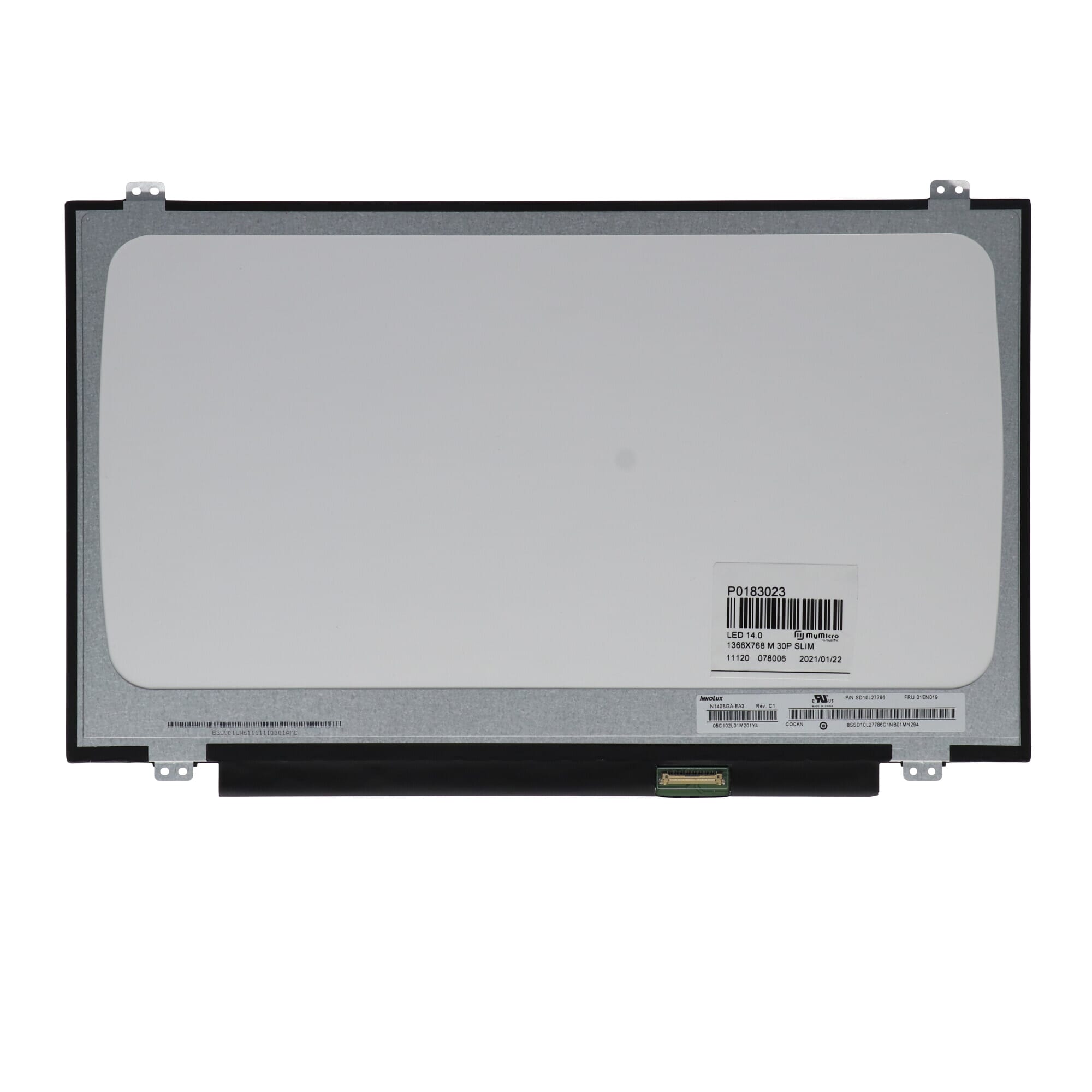 - 14.0 inch LCD Scherm 1366x768 Glans 30Pin eDP