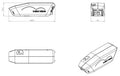 Bosch - powerpack lite 360wh frame e-bike vision (bes2)
