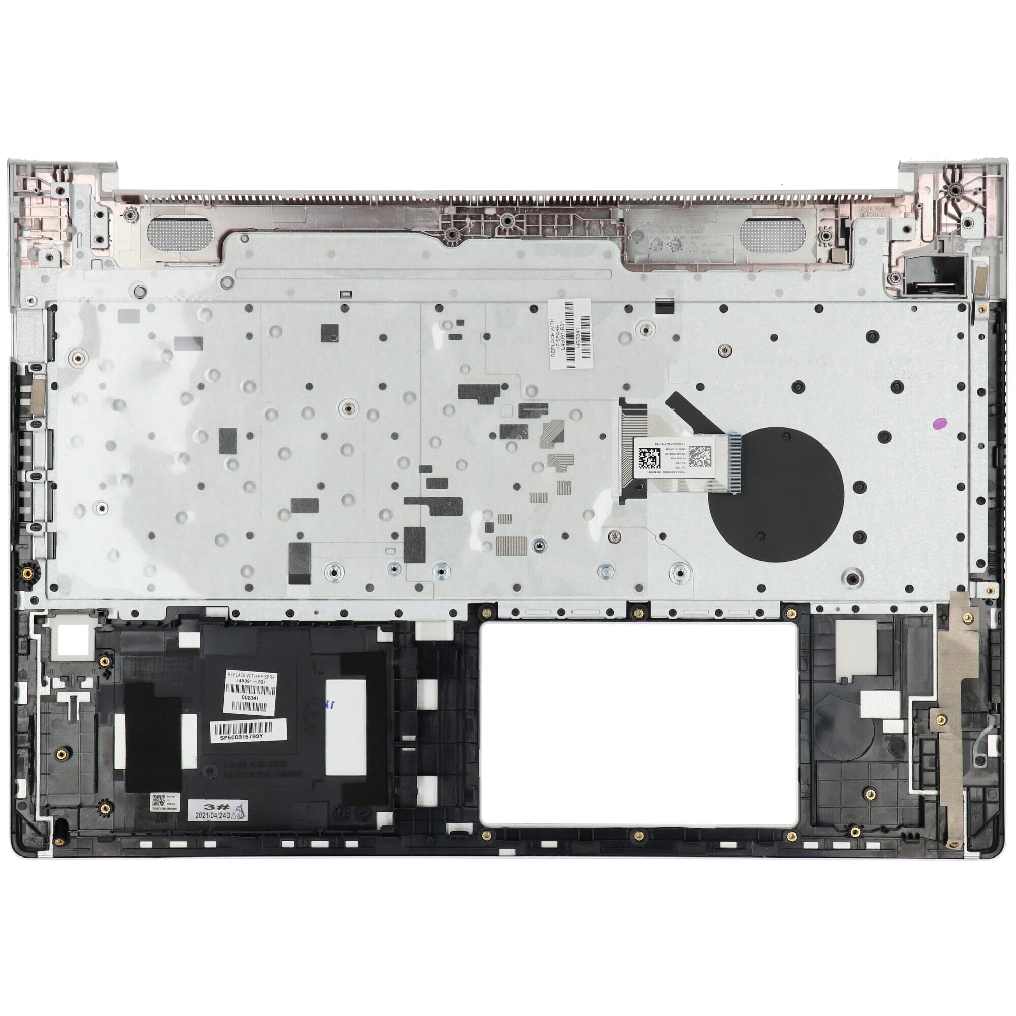 Ty hp laptop toetsenbord qwer us + top cover
