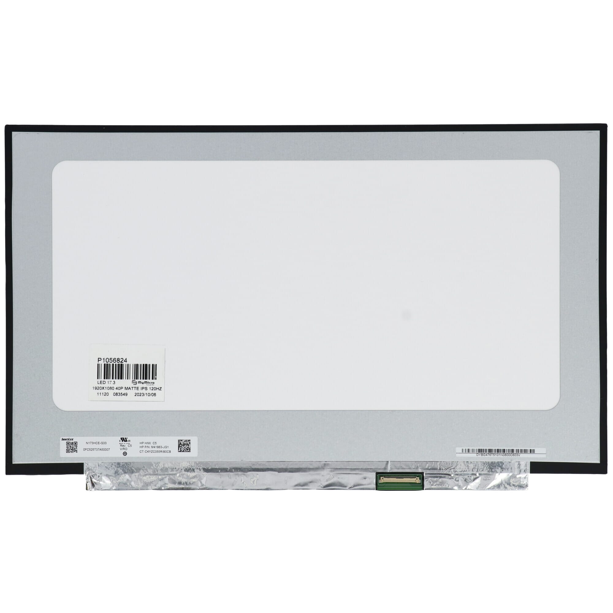 - 17.3 inch LCD Scherm 1920x1080 Mat 40Pin IPS 120 Hz