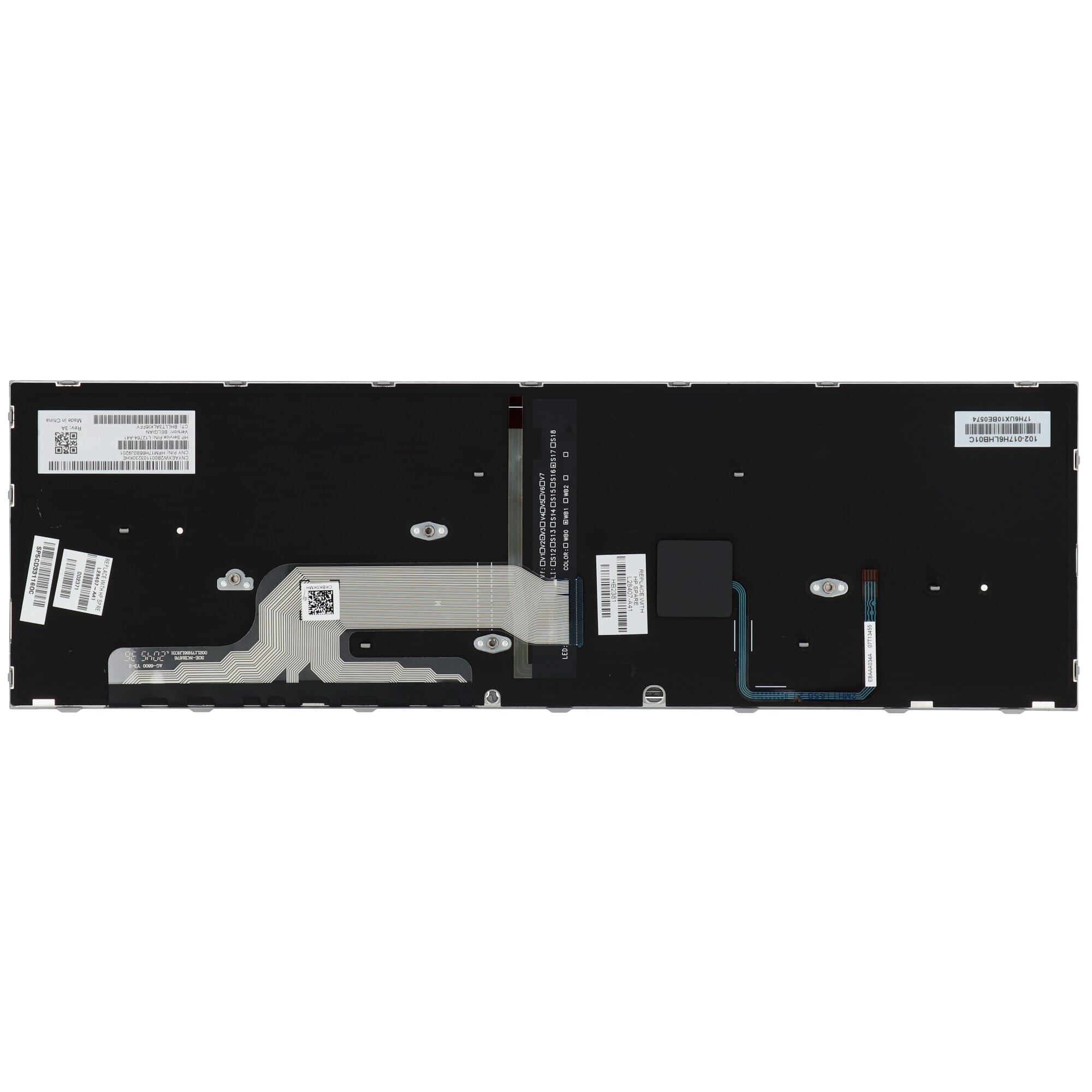 Ty - Ty Hp laptop toetsenbord azer be + trackpoint backlit