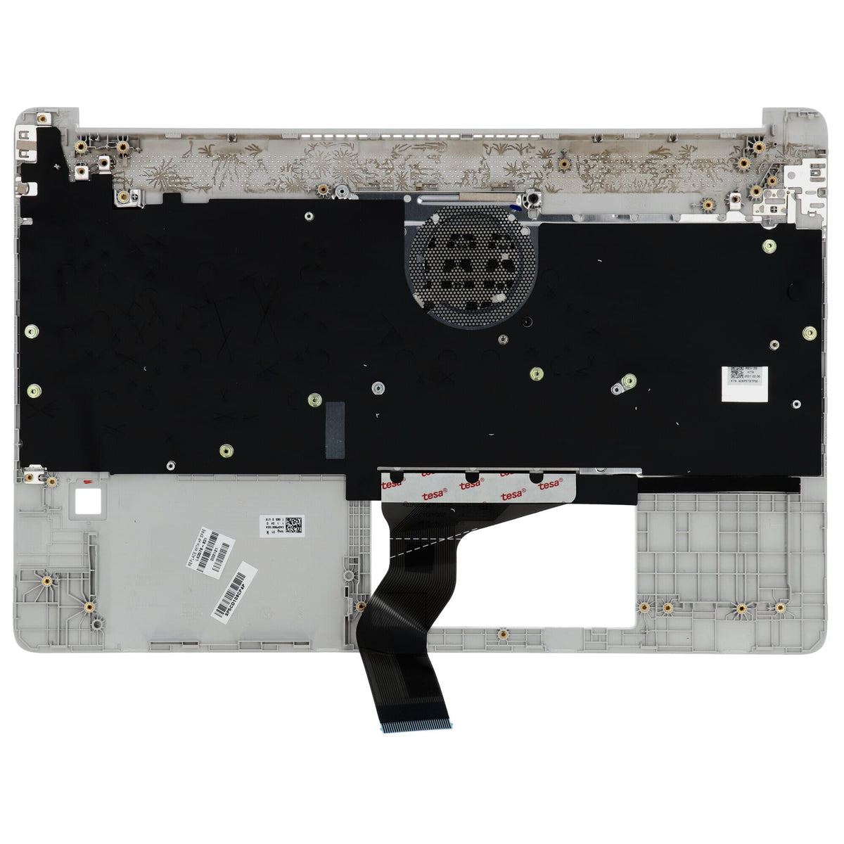 Ty - Ty Hp laptop toetsenbord qwer us + top cover - zilver