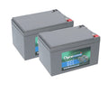 Dyno gel accu 12v 12ah vervangingsset (excl. kabels)
