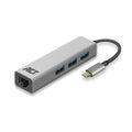 Abi usb-c hub act ac7055 grijs 0,15 m