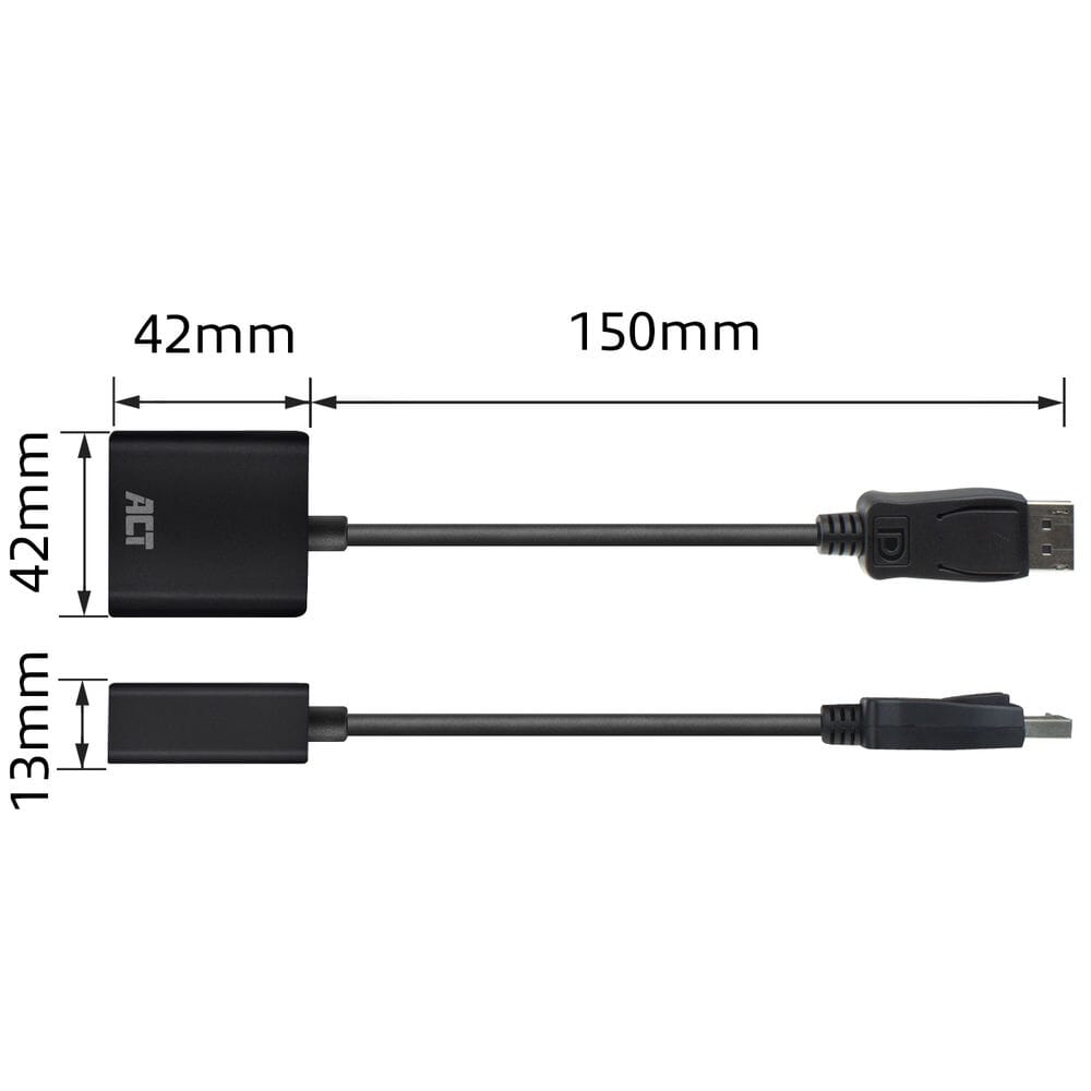 Kabel act zwart 11 mm