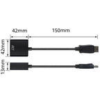 Kabel act zwart 11 mm