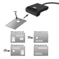 Usb smart kaartlezer act ac6015 grijs