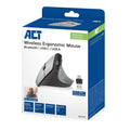 ACT - ACT draadloze ergonomische muis met bluetooth en usb-c/usb-a