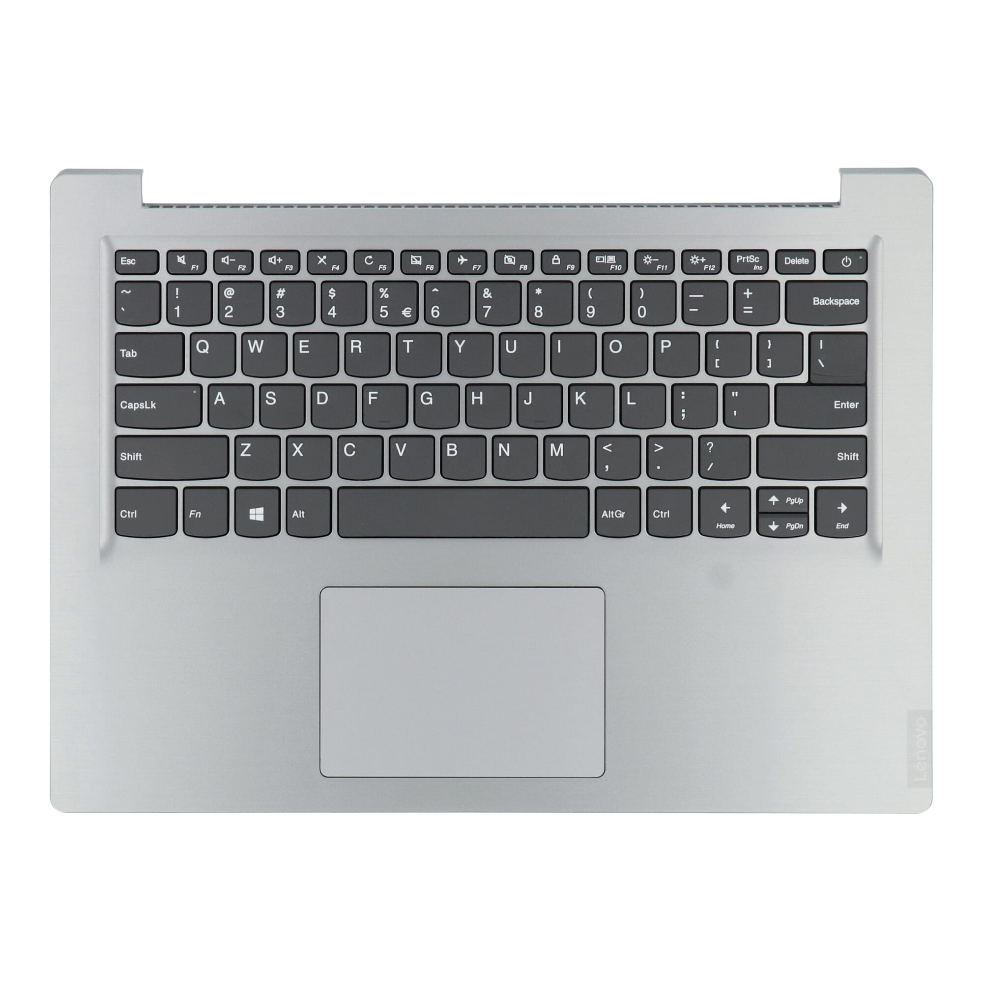 LENOVO - LENOVO laptop toetsenbord qwerty us + top cover - zilver