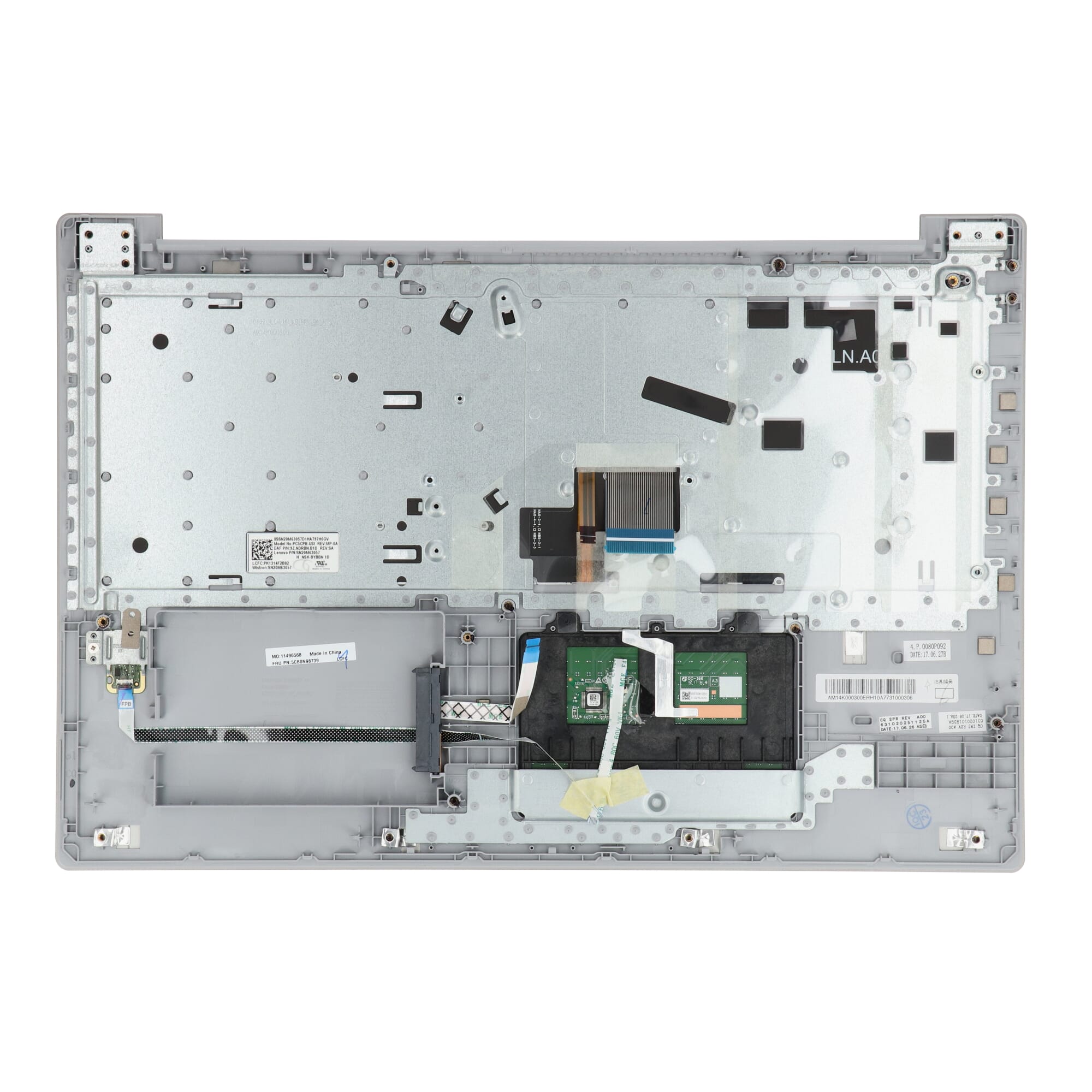 Ty - Ty Lenovo laptop toetsenbord qwer us + top cover backlit