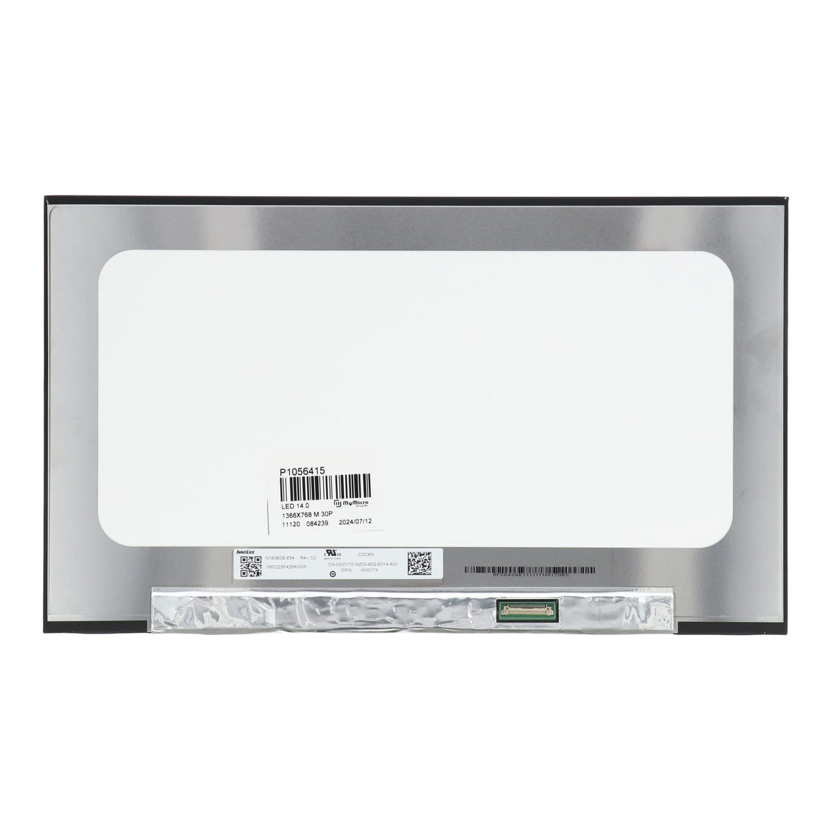 - 14.0 inch LCD Scherm 1366x768 Mat 30Pin eDP