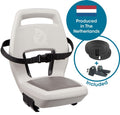 Qibbel - achterzitje junior pebble grey q365