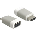 Delock adapter hdmi naar vga (grijs)