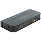 Delock hdmi kvm switch kvm-switch (zwart, 4k 60 hz, usb 3.0, audio)